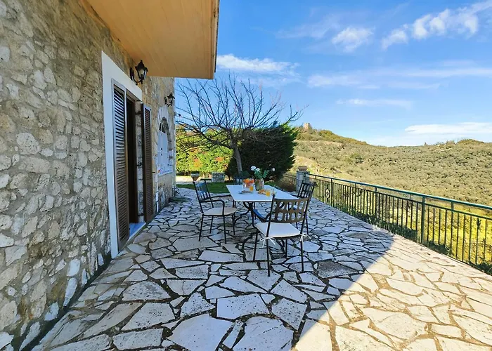 Villa Ann's House-under The Shadow Of A Castle With Pool And View